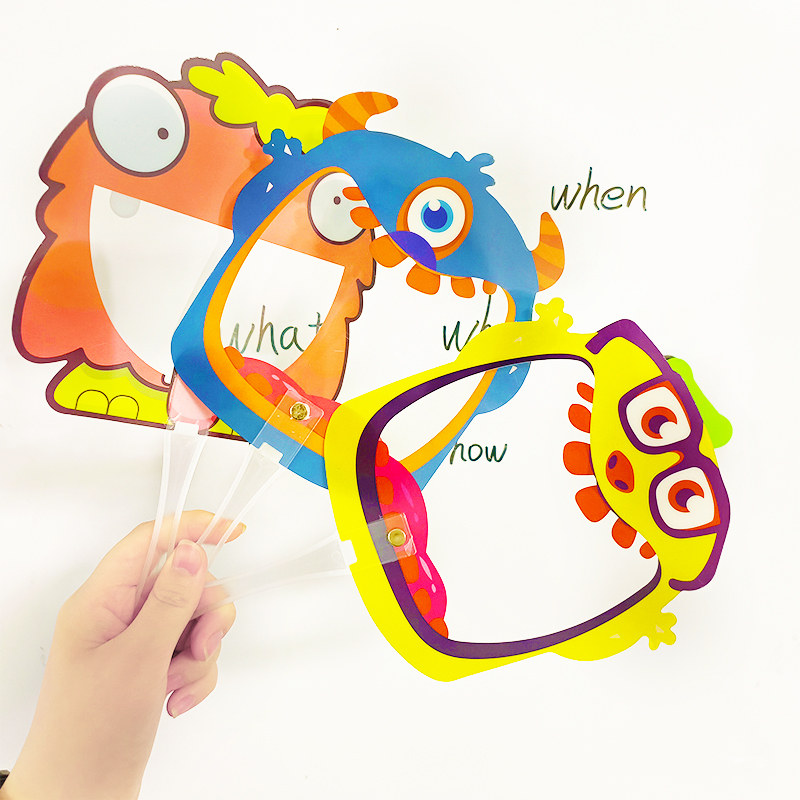 Board Game Monster - 3 sztuk/zestaw Cartoon Word Swatter w