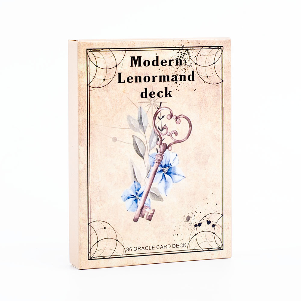 Board Game Illustrator - Nowoczesna gra planszowa Lenormand Deck Wersja