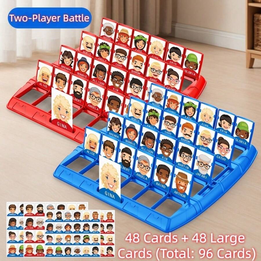 Board Game Guess Who - Zgadnij kim jestem? Gra planszowa Spotkanie