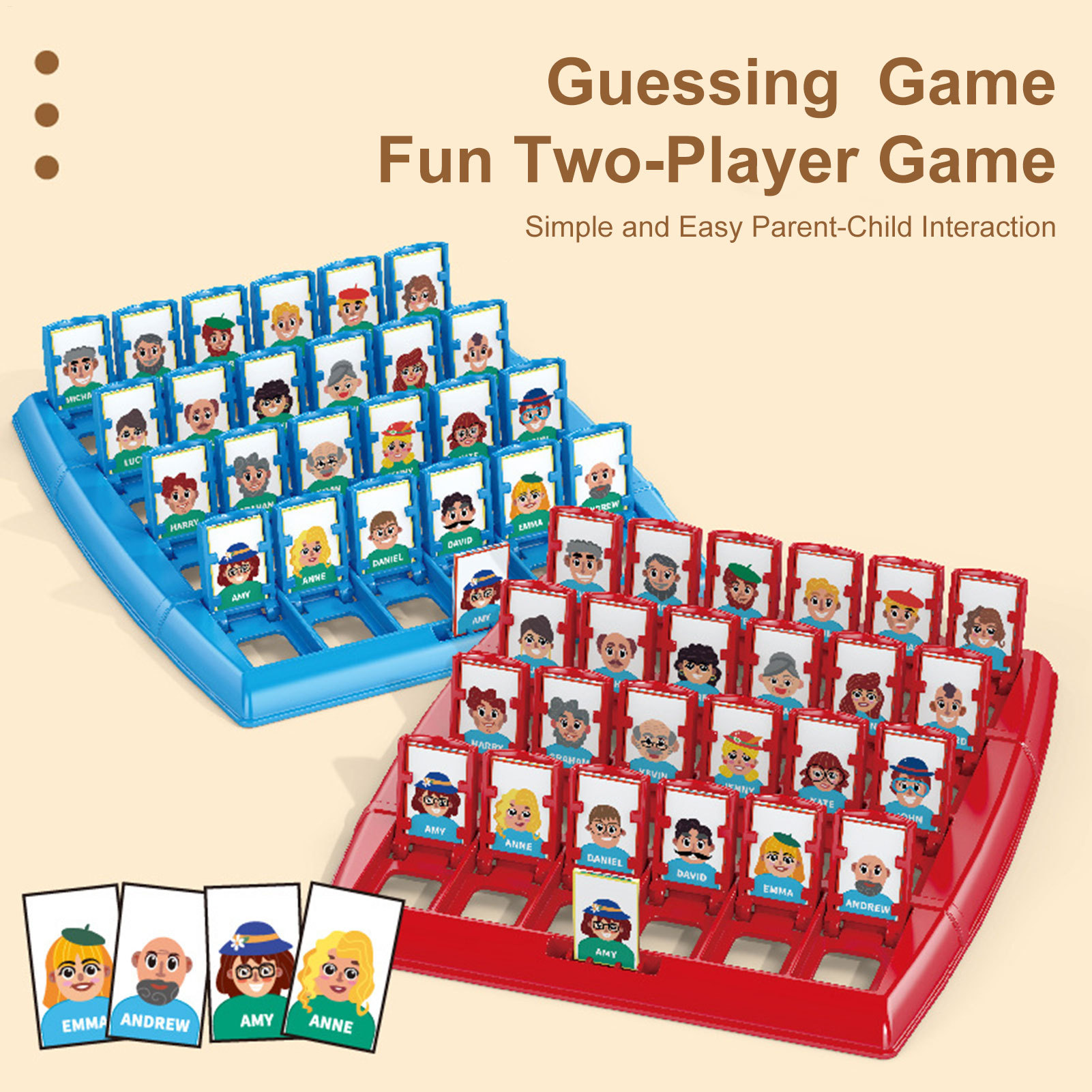 Gra planszowa dla dwóch graczy – Board Game Guess Who recenzja i cena