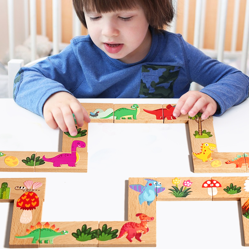 Drewniane Domino Dinozaury Gra – Board Game Oath recenzja i cena