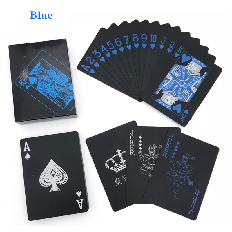 Czarne plastikowe karty do gry – Board Game Print recenzja i cena