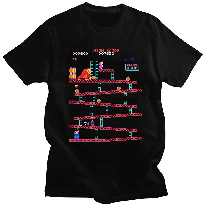 Zabawna koszulka Donkey Kong m – Board Game Vintage recenzja i cena