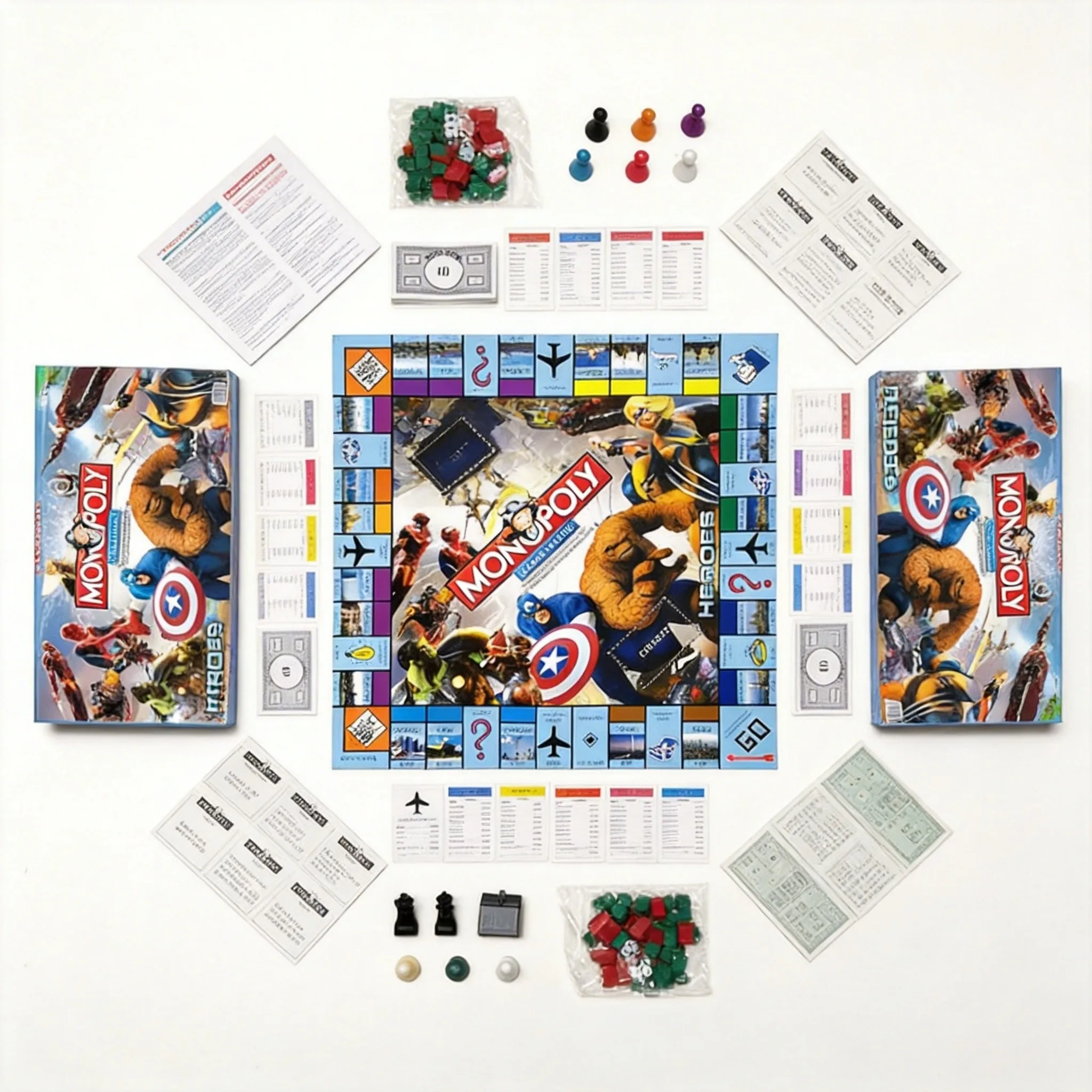 Marvel Heroes Monopoly Global  – Hasbro Game Monopoly recenzja i cena