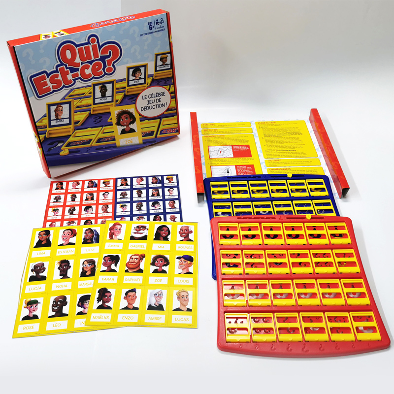 Francuska gra wypchaj-mnie-wym – Board Game Guess Who recenzja i cena