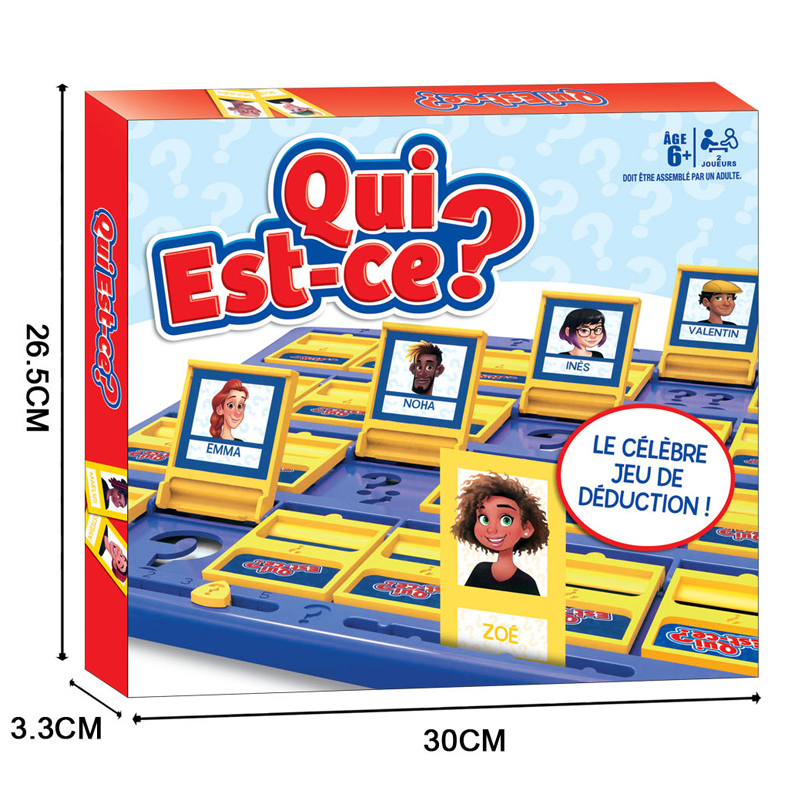 Francuska gra wypchaj-mnie-wym – Board Game Guess Who recenzja i cena