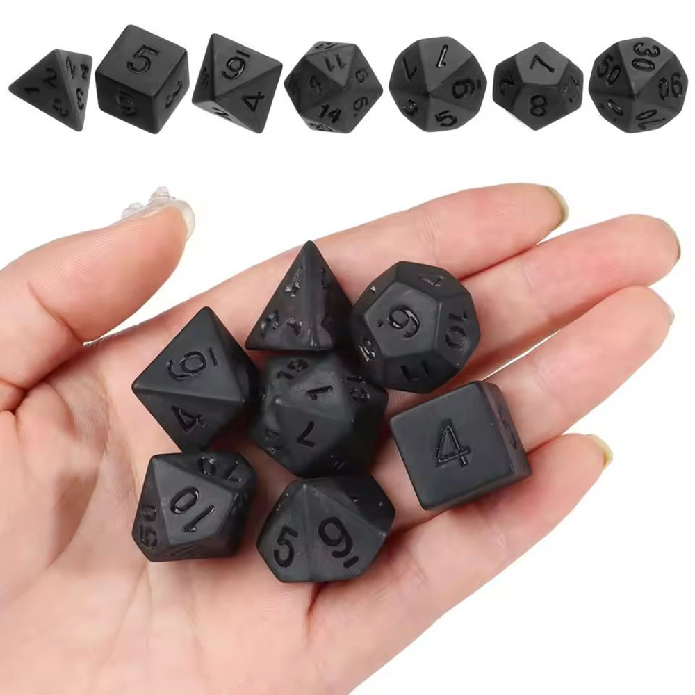 7 sztuk/zestaw Nowe czarne koś – Board Game Font recenzja i cena