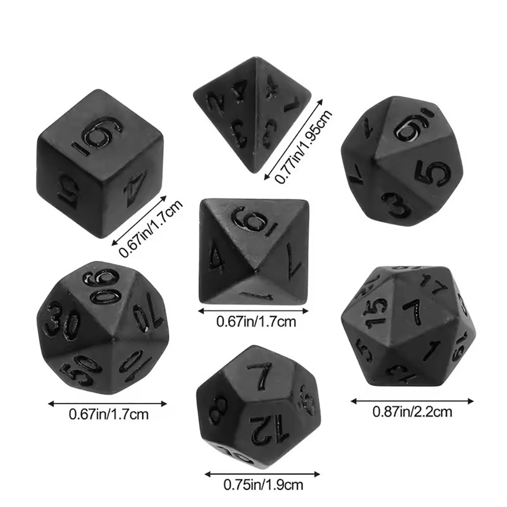 7 sztuk/zestaw Nowe czarne koś – Board Game Font recenzja i cena