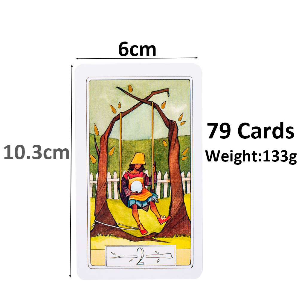 Ciekawe podróże Tarot 10,3 * 6 – Board Game Illustrator recenzja i cena